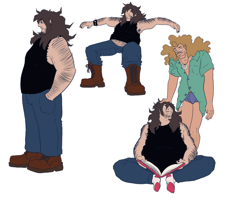 Full-Body Expression Study: Flinch